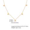 Elegant Double Layer Chain Bowknot Charms Necklace for Women, Stainless Steel Y-shaped Thin Link Necklace, Fashion Jewelry Gifts