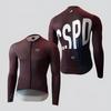 CSPD Milk Silk Slim Tight Breathable Men Women's Long-sleeved Shirt Road Bike Cycling Clothes