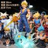 Jt Statue 38cm/14.96inch Z Vegetto Figure 3 Heads Replace Super Saiyan Action Figures Collection Model Toys Gifts