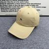 Premium Minimalist Baseball Cap Small Letter Embroidery Soft Top Versatile Sunscreen Cap Commuter Spring and Summer Cap