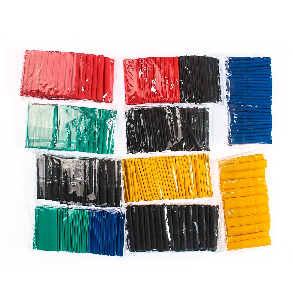 150-560pcs Heat Shrinkable Tube Connection Wire Cable Insulation Heat Shrinkable Combination Sleeving Electrical Cable Sleeving