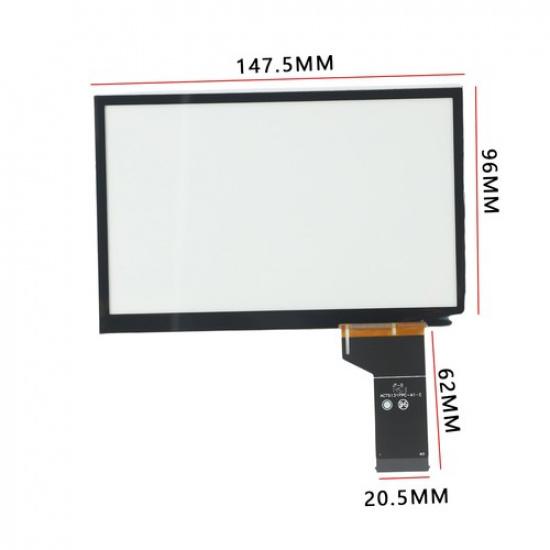 1pcs  6.5 40-Pin Touch Screen Digitizer 5C0 035 680B/C/D/E For Skoda Octavia