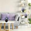 Latests Models Nordic Style Simulated Pottery Plant Purple Lavender Bonsai Desktop Living Room Fake Flower Decoration Creative