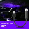 USB Starry Sky Projection Light for Car Roof and Interior Décor