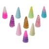 Multicolor Horn Charm for Unicorn Resin Loose Beads Resin Resin Horn Charms  Handmade Crafts Lovers
