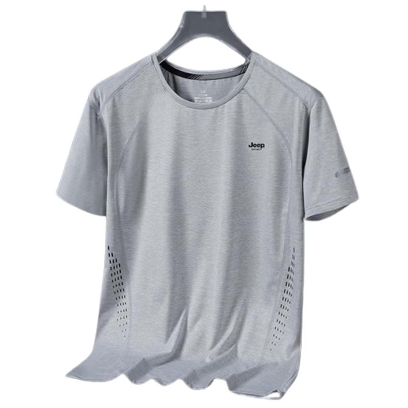JEEP SPIRIT Men's Ice Silk Quick Dry T-Shirt