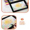 Educational Diy Sand Painting Kit—12 Colors For Kids' Art & Concentration