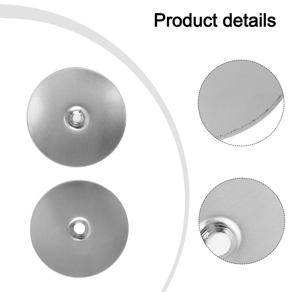 Türrenovierung Lochabdeckplatte Vielseitige Passform Abdeckung für Türen Türschlossdurchmesser 67MM Passt auf die meisten Standardtüren