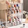 Caixa de Exibição de Armazenamento em Acrílico Transparente Para Brinquedos Fingures Vitrine Para Figuras e Bonecos Blind Box Organizador de Figuras de Ação