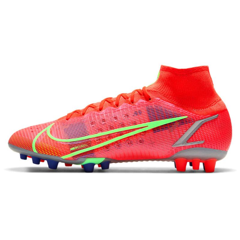 

Nike Mercurial Superfly 8 Elite Ag Artificial Grass Red Neon Green Sneakers CV0956-600 40.5