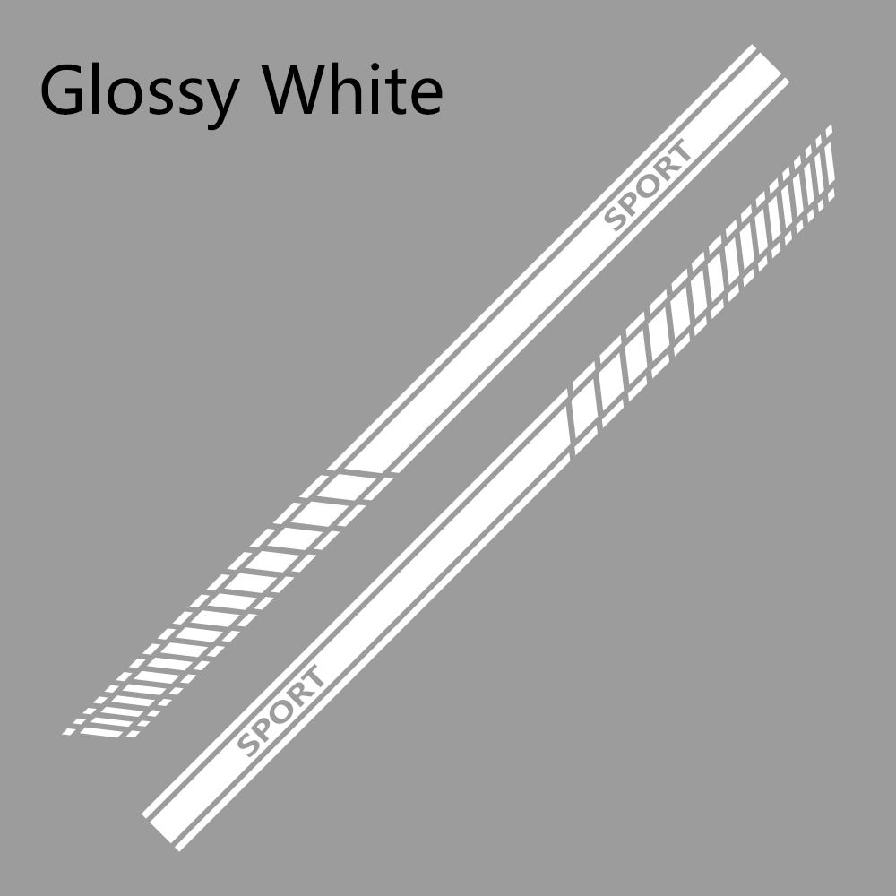 Car Door Side Stickers for Volkswagen GOLF 4 5 6 7 Racing Sport Stripes Styling Vinyl Film Decor Decals Auto Tuning Accessories