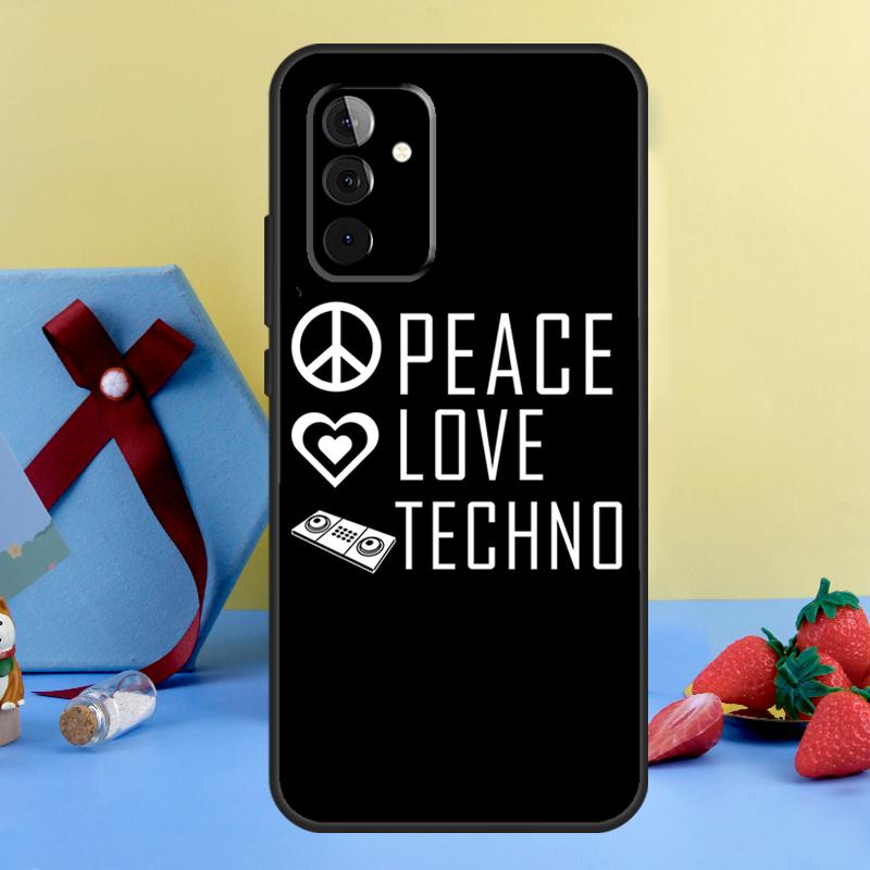 

Love Techno Music Quotes Case For Samsung Galaxy A13 A33 A53 A16 A17 A54 A34 A14 A15 A35 A55 A52 A12 A32 A26 A36 A56 Samsung A53 5G