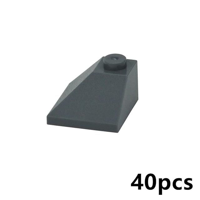 30pcs Compatible 4460 DIY Building Blocks Slope 75° 1x2x3 Thick Figure Bricks Educational Creative Toys For Children Gifts