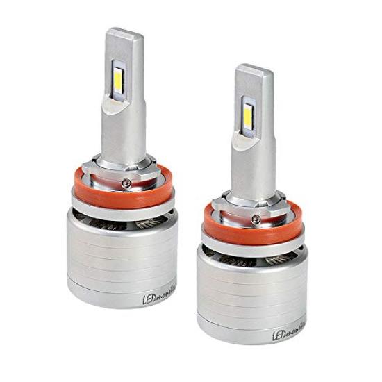 

Pikakyu LED MONSTER L8400 Светодиодная противотуманная фара, совместимая с и комплектом H16, 8400 лм, белый, 6300 К, H8, H11, белый