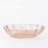 Small Fruit PlateSnack and Melon Seed Plate Home Living Room Coffee Table Durable and Transparent Fruit Plate