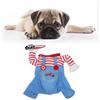 Zabawne stroje dla lalek i psów Jasne kolory Miękkie wygodne stroje dla psów Cosplay na Boże Narodzenie Halloween