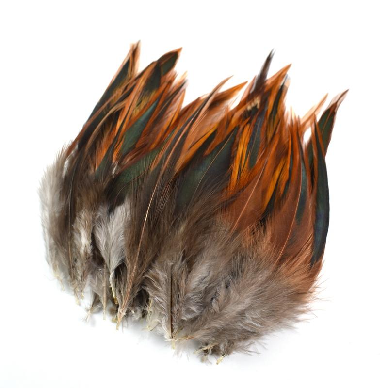 20Pcs/Lot Natural Chicken Pheasant Feathers For Crafts Needlework Handicraft Accessories Dream Catcher Decor Carnival Decoration