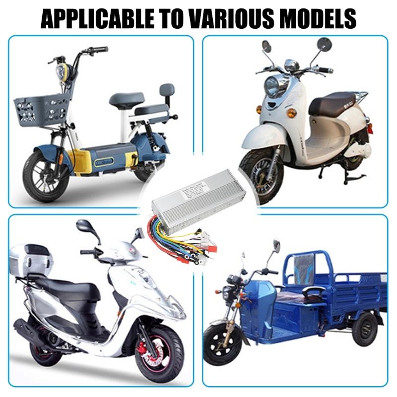 1200W-1500W Brushless Controller Electric Bike Brushless Motor Controller For Reduced Battery Consumption