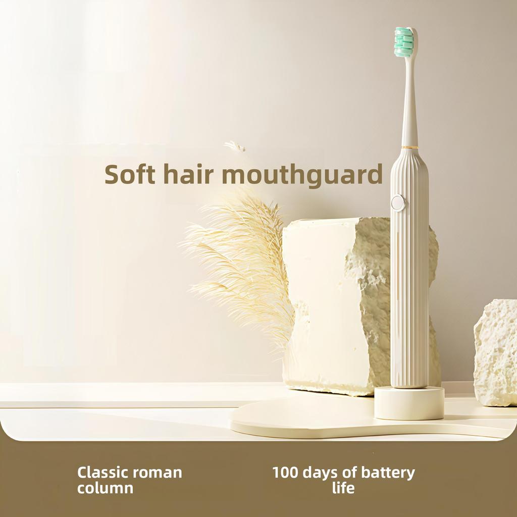 130 Days Battery Life, Soft-bristled Waterproof Sonic Electric Toothbrush, Magnetic Levitation Charging Model, Hand Gift, Adult Toothbrush