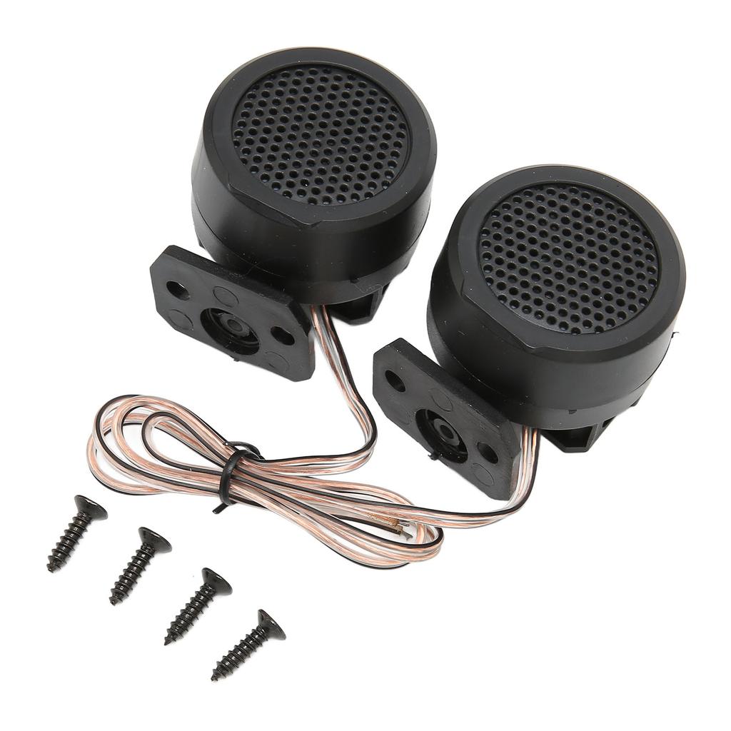 2pcs Car Dome Tweeter 500W 4 Ohm Built in Capacitor Great Sound Quality Car Loudspeaker