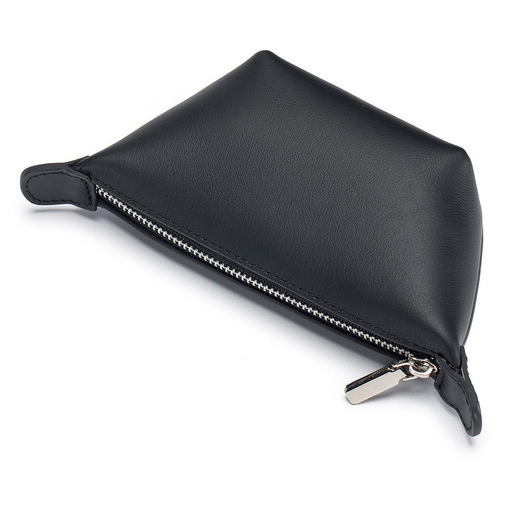 New creative vegetable tanned cowhide mini dumpling change bag women, niche coin key storage bag