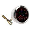 85mm GPS Speed Gauge 3 3 8in 0‑125MPH Waterproof DC9‑32V for Ship Yacht Motorcycle ATV Engineering Vehicle Black Dial