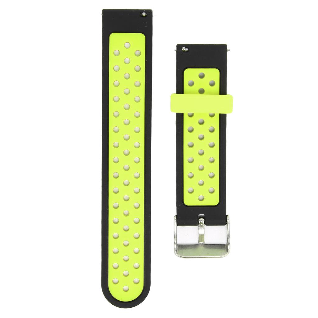 Silikonarmband Kompatibel für Amazfit GTR 3 Smartwatch Ersatz 20mm Uhrenarmband Atmungsaktives Luftloch Sportarmbänder