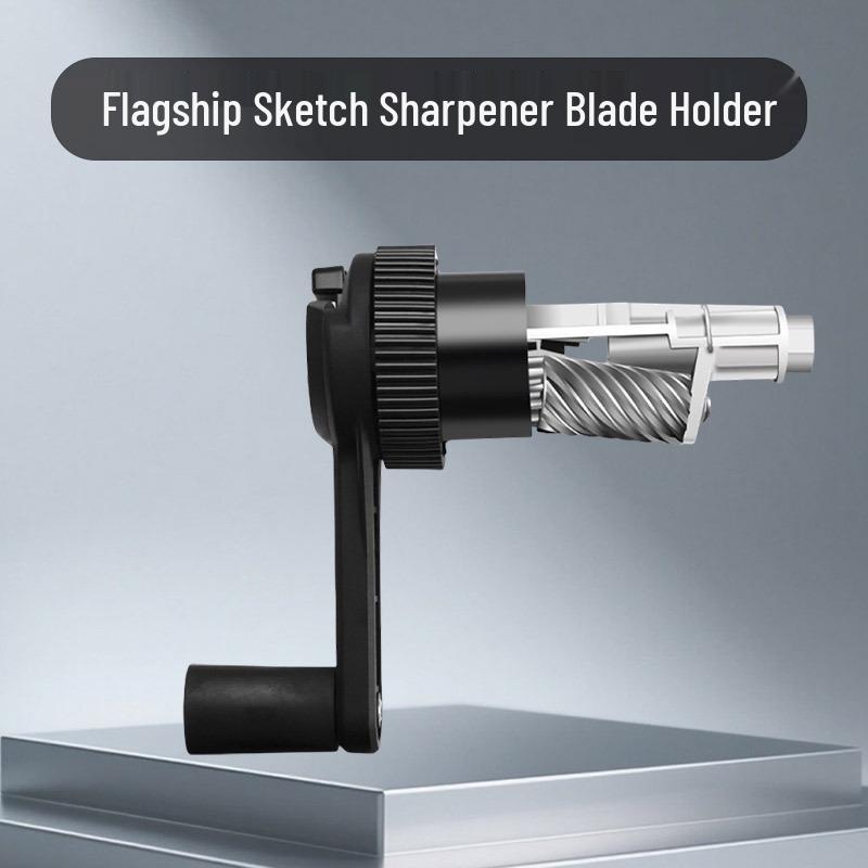 

Зеленая бамбуковая точилка для быстрых эскизов для студентов-художников - Профессиональная точилка для карандашей, цветных карандашей и угля Below 60°-5cm-4cm