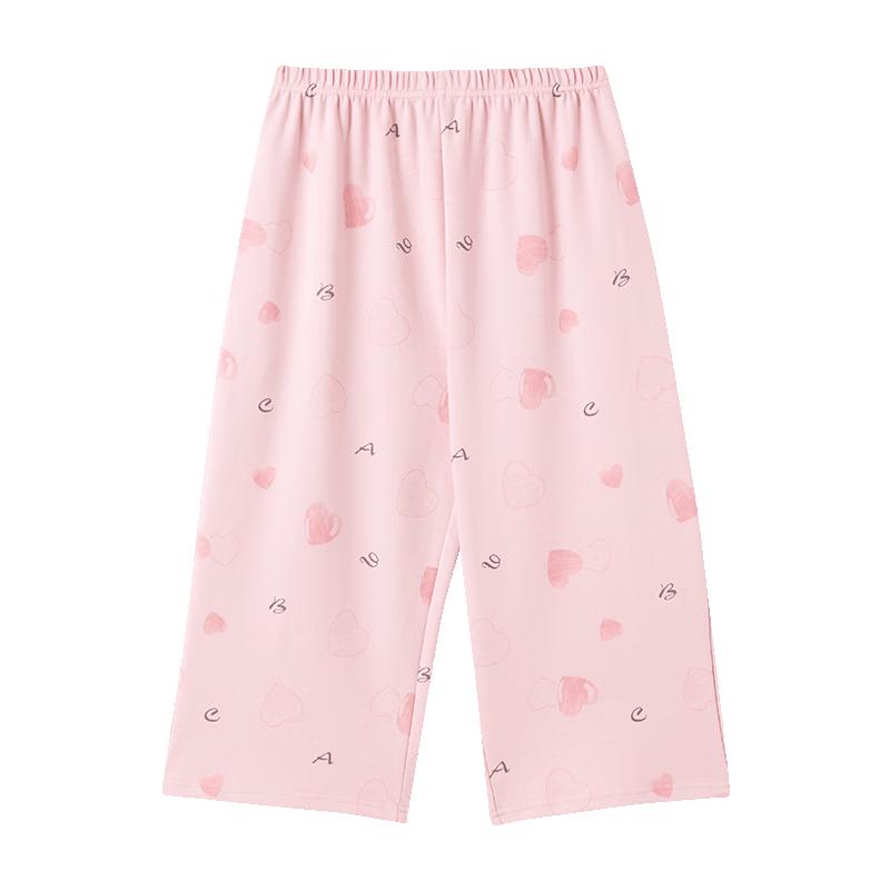 FENTENGCARE Women s Pure Cotton Capri Lounge Pants M
