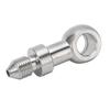 38in Brake Banjo Fitting 10mm Inner Diameter Stainless Steel Hose Line Adapter Leakage Prevention