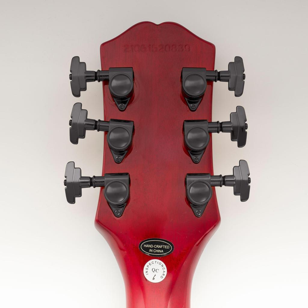 Musiclily Pro R18K L3R3 Locking Gear GR Style for Black Tuners, 181 Ratio, Buttons, Acoustic/Electric Guitars,