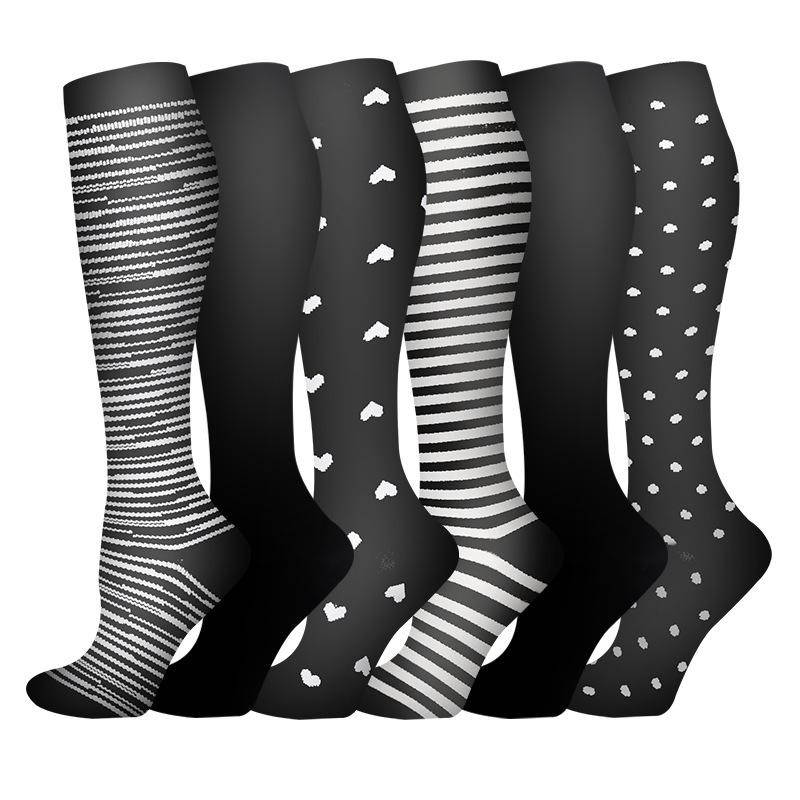 Open-Toe Compression Socks for Outdoor Sports and Running