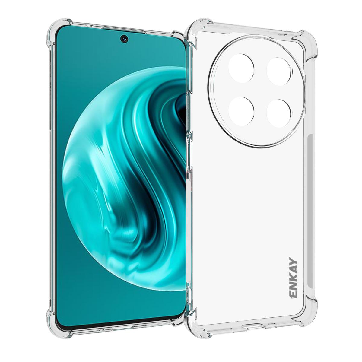 

ENKAY HAT PRINCE Чехол для Huawei nova 12i 4G TPU Усиленные углы HD Прозрачный чехол для телефона A