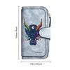 Oni Pattern Long Wallet Large Capacity Card Holder Pocket Purse