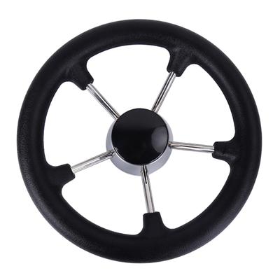 Marine Accessories Replacement Boat Destroyer Steering Wheel Stainless Steel 11inch 5 Spoke Steering Wheel Without Knob