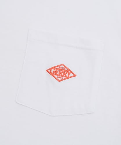 [GERRY] Custom Diamond Patch Long Sleeve Pocket T-Shirt