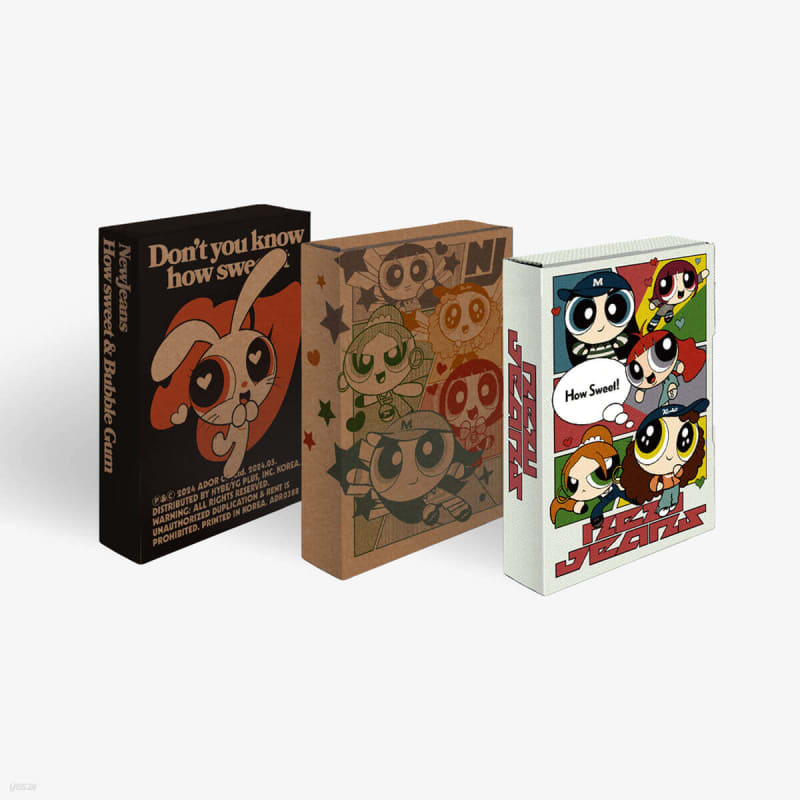 

NewJeans - How Sweet [Weverse Albums ver.][3 types SET]