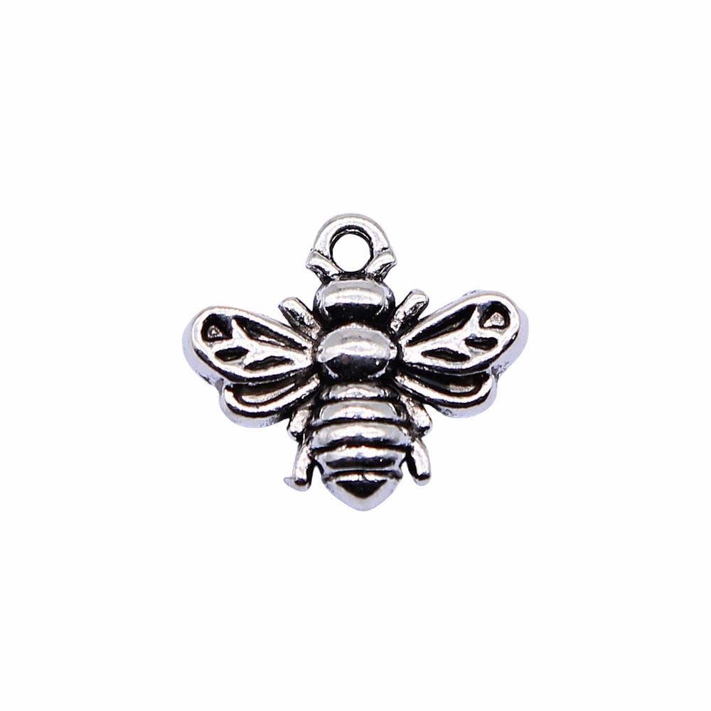 Large Pendants Bees Honeycomb Charms For Bee Themed DIY Jewelry Making