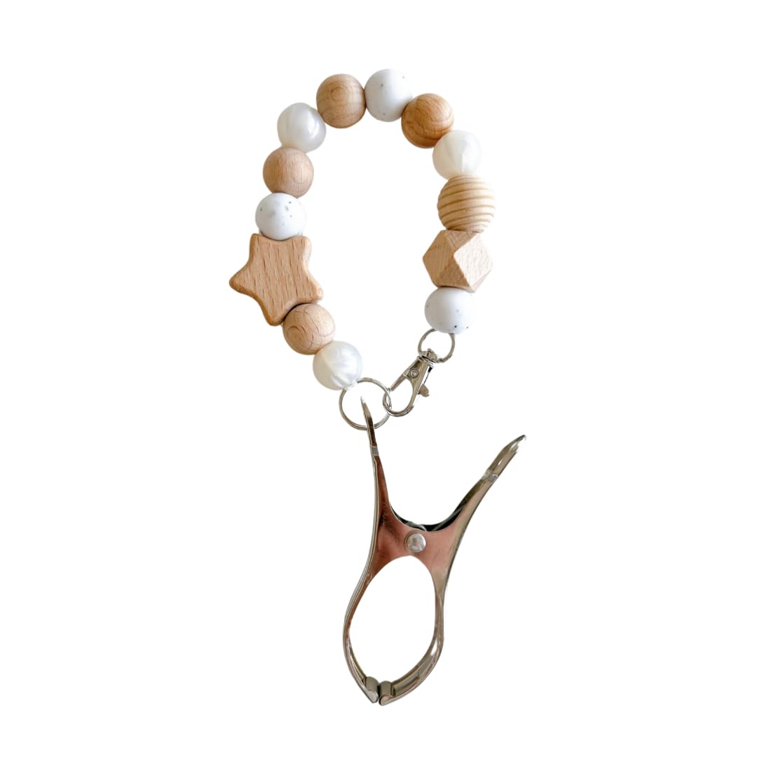 

Lulu Fleur Звездная Обувь Обувь Предотвращает Падение Обуви и Пачкание Товары для Первого Малыша и Клипсы, Держатель, Потерянный, Подарок, Обувь, Коляска, (жемчужный)