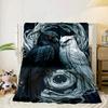 Night Owls In The Moonlight Blanket Flannel Blanket Throw Blanket Sofa Cover Blanket Soft Premium Blanket Picnic Blanket Tv Blanket Gifts
