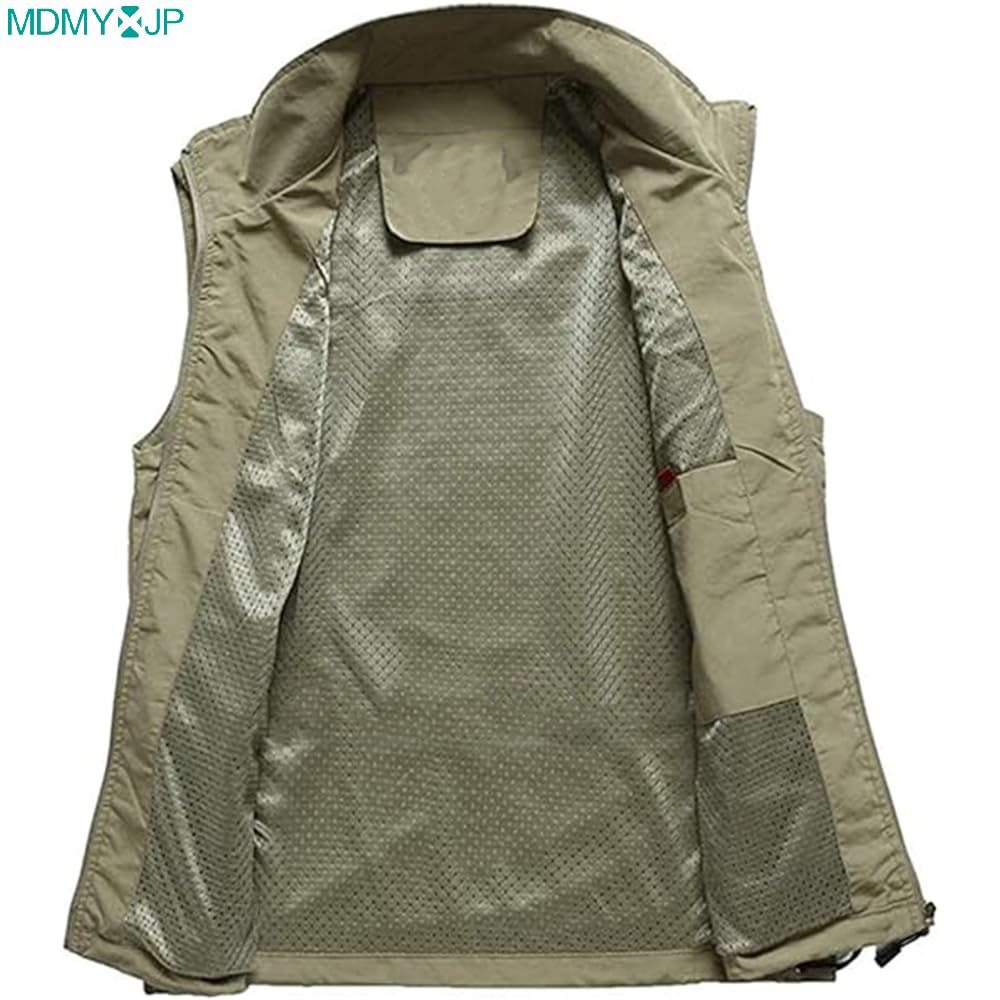 MDMYXJP UV UV Protection Photographer MD383 Protection, Quick-Drying, Breathable, Vest, Fishing, Outdoor, Mountaineering, Fishing, Photography,
