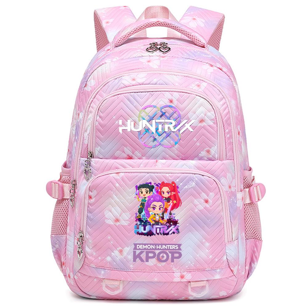 Anime K-Pop Printed Backpack Student Teenager Bookbag for Boy Girl Schoolbag Kid Gift Women Large Capacity Travel Bag Mochila Escolar Rucksack