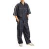 adidas Originals Denim Short Sleeve Shirt Navy KG6448