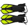 2Pcs Adjustable Swimming Fins Soft TPR Open Heel Long Diving Flippers for SnorkelingM