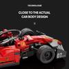 245PCS Formula Racing Car Building Blocks 1:24 Vehicle Model Bricks Desktop Ornaments Children DIY Assembly Toys Holiday Gifts