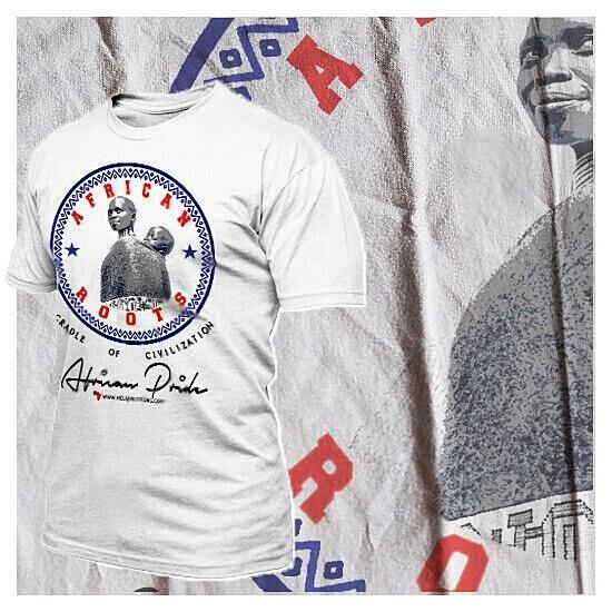 

African Love T-Shirt Black History Month Civil Rights Pan-African melanin tee M