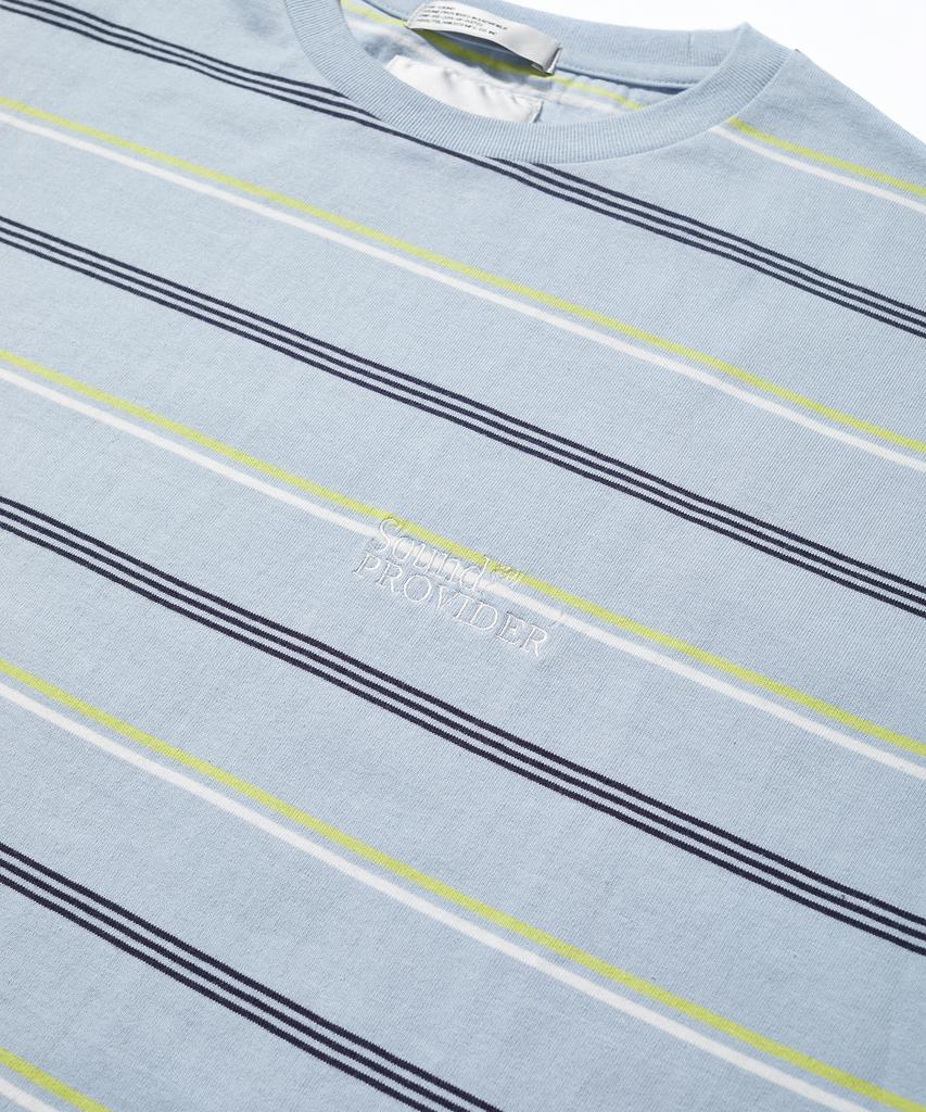 SOUNDSLIFE Db Stripe T-Shirt Sky Blue