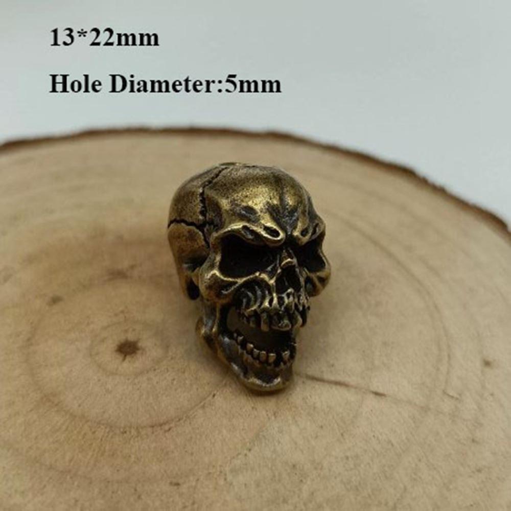 

Ретро Ретро Подвеска в виде черепа Шармы Браслет Подвеска для шнурка EDC Инструмент для улицы