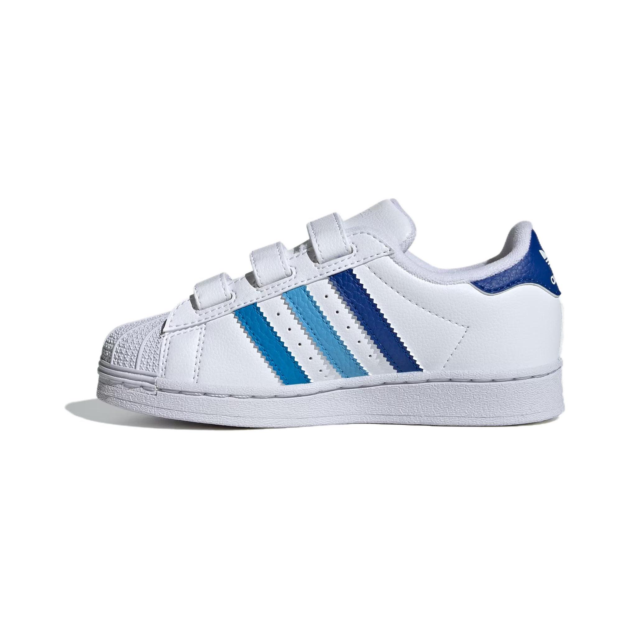 

Adidas Originals SUPERSTAR Cushioning Abrasion Resistant Cushioning, Wear Resistant Low top Kids Skateboarding Shoes IF3577 30.5