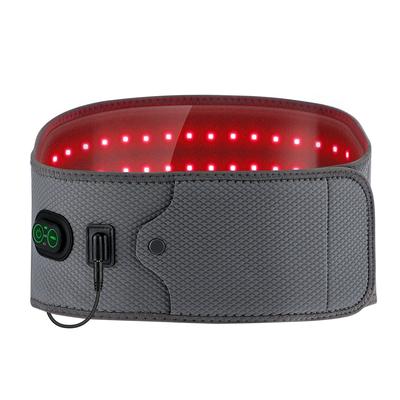 Portable LED Red Light Waist Device 660nm 850nm Near Infrared Belt Rechargeable Lumbar Massager